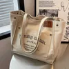 Tote Viney Bag 2024 canvas dames herfst/winter grote capaciteit luxe onderarm schouder