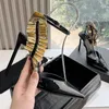 Sandals Gold Pleated Leather Women Black Patent Pointed Toe Shallow Sexy Pumps Ankle Strap 2024 Thin Heel