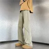 Jeans maschile streetwear dritto in stile americano vintage do vecchio largo da donna donna gamba elastica elastico marca casual pantaloni in denim b200
