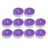 10pcs Romantic Tealight Candles Night Light Round Tealight Candles Without