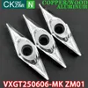 VXGT250606-MK ZM01 VXGT 250606 MK ZM01 CARBUDE ALUMINUM INSERT INSERT INSERTS INSERT