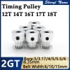 2GT PULIE SYNCHONE PULIE 3D ACCESSOIRES IMPRIMER 2GT PULLEY K TYPE12 14 16 17 18 20TEETH GT2 Poulle