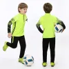 Pants Kids Soccer Tracksuit Boys Zipper Football Kurtka