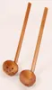 Japanese style Wooden Spoon Long Handle Colander Long Handle Utensils Ramen Soup Spoons Tableware Kitchen Utensil Tools7100334