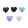 Adesivo Metal Heart Phone Charm Hold Phone Telefono Custodia per le dita Ring Stand Gankle Charms Charms Clasp Accessori