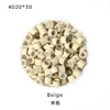 1000 pcs 40 * 20 * 3 mm Silicone micro ring / link / perle extensions outils accessoires d'outils capillaires Micro Ring Tool