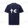 T-shirts masculins Y2K Strtwear broderie T-shirt Coton Club Club pour hommes Short Slve Casual Loose Top Ts Ropa Hombre O-Neck Summer Tshirt T240411