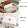 LBSISI LIFE 10PCS TIRAMISU MELALEUCA 대두 포장 디저트 베스트 베팅 상자 웨딩 생일 파티 장식을위한 Mousse 케이크 상자