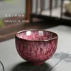 Zestawy herbaty 8 szt./Zestaw chiński ceramiczny herbata filiżanka lodu pęknięta glazura herbata mała porcelanowa miska herbata