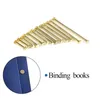 5-25pcs nickel plated/brass album screw leather belt wallet photo scrapbook album account book post Chicago screw binding rivets