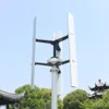 Vertical Wind Turbine Generator Kit 10000W 10kw 12v 24v 48V 220V Alternative With MPPT Hybrid Controller Off Grid Inverter