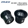 Zrace MTB Hub Micro Spline M9100 / M8100 / M7100 Ratchet XD / XDR Freehub Freehub لـ 12S 180 / 240/350