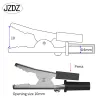 JZDZ 10PCS Clips d'alligator 55 mm Corcodile en acier Connecteur électrique Connecteur DIY Tools 60008
