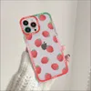 Peach Clorkberry Phone Case для iPhone 11 12 13 14 Mini Pro Max XR X XS TPU Clear Case для 8 7 6 плюс SE 2020