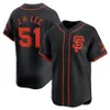 51 Jung Hoo Lee Giants Jersey de béisbol Blake Snell Mike Yastrzemski Matt Chapman Wade Jr. Buster Posey Logan Webb Michael Conforto Patrick Bailey Tyler Rogers Jerseys