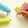 1 ПК с аккумулятором Eraser Electric Eraser Автоматические школьные поставки кожаные канцелярские канцелярские товары подарки для детских канцелярских товаров подарок