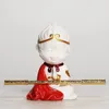 Figurine decorative Pinny Monkey King King White Ornamenti in porcellana Ceramica Accessori per decorazioni per la casa Buddha Statue