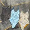 Bikini de luxe Designer Sexy Beach Bikinis Swim Fashion Lettre de mode imprimé Lacet Up Summer Split Swimsuit For Women