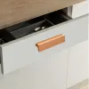 1200 mm per armadio in oro grigio nero manico hardware in lega di alluminio lungo in lega di alluminio a 7 tipi a forma di camera da letto e impugnatura hardware di mobili