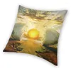 Kudde Salvador Dali Art Print Cover Double-Sided Printing Floor Case for Car Fashion Pillow Case Home Decoration