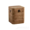 Superior Solid Wood Sofa Side Table Living Room Furniture Tables Retro Storage Box Bedroom Bedside Table table basse de salon