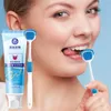 Tongue Cleaners With Brush Scraper Fight Bad Breath Mild Formula Cleaning Gel Remove Oral Odor Tongue Care