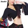 Scene Wear Ladies Belly Dance Performance Kjol Kvinnor Gypsy Spanish Flamenco Oriental Costum Practice Training Suit 720 grad