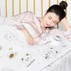 Disposable Bed Sheets Travel Set Bedding Cover for Hotel Portable Non-woven Fabric Sheet with Quilt Cover and Pillowcase