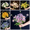 Fiori decorativi 10pcs/bouquet artificiale per decorazioni per la casa vasi artigianato vasi di fiore accessori fai -da -te lsaf089