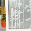 Fönster klistermärken färg limmad glas klistermärke frostat badrum skjutdörr ogenomskinlig anti-kik solskyddsfilm