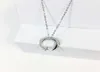 Moon Star 925 Sterling Sier Meteor Garden Slip Falling Microinlaid Clavicule Chain Temperament Female Collier SNE2952231955