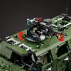 テクニカルカーT4015モーターパワーウォリアーオフロードブリックビルディングブロックアセンブリギフトおもちゃのための男の子陸軍モデルビルディング
