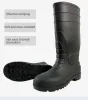 Boots Safety Boots Rain Shoes Labor Protection Anti Impact Anti Puncture Anti Slip Oil Resistant Steel Head and Steel Sole Rain Boots