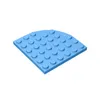 MOC Parts GDS-701 Plate 6x6 W. Bow Compatible med LEGO 6003 Children's Toys Assembles Building Blocks Technical