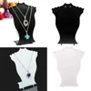 Sieradendozen kunstmatig lederen menselijk lichaam model sieraden ketting kettingstandaard ketting buste display standaard