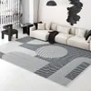 Dywany czarny salon dywan sypialnia sypialnia nocna sofa i matę podłogową na herbatę