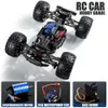 Electric/RC Car HAIBOXING 2996A 1 10 70KM/H 4WD RC Car With LED Off Road Remote Control Cars High Speed Drift Monster Truck for Adult Kids Toys 240424