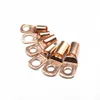 10/25 / 50pcs SC Type Terminal Nez Borne SC6 SC10 SC16 SC25 Blocage de batterie en cuivre nu Hole 6 mm 8 mm 10 mm Cableau de câble de sertissage