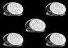 5st SCOTTSDALE MINT OMNIA PARATUS CRAFT 1 Troy Oz Silver Plated Coin Collection med Hard Acrylic Capsule9627856