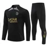 2024 25 PPSG Tracksuit Paris Treinamento de tracksuit Mbappe Chandal 21 22 23 24 25 Sobreviver a Tuta Retro Futbol Psges Tracksuit Racksuit Racksuit Kid Men Kids Ki1