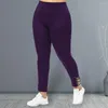 Leggings met dames High Taille Gym Draag Spandex Yoga naadloos met Pocket Women Soft Training Panty Fitness Outfits broek