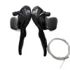 MicroHift Road Bike shifters Speed Brake Bicycle 2x7 2x8 2x9 2x10 Speed Derigleur para Shiman Bicycle Acessórios Peças