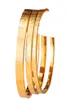 4 mm 6 mm 8 mm famoso marca gioiello Bracciale Pulseira Bracciale 24K Colore oro oro Bracciale di incisione chiave per donne per donne Men272U3700994