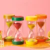 3-60 Minutes Fruit Hourglass Mini Sand Timer Nordic Modern Home Decor Desk Ornaments Children Creative Gifts Kitchen Sand Clock