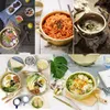 ラーメンポットヌードルクッカーアルミニウム韓国インスタントヌードルポット