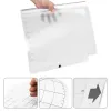 Échelle transparente de pad clear diverses œuvres d'art réutilisables Pramper de coupe durable PVC Mat d'adhésif transparent pour les fournitures de bureau