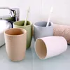 Tasses rond en plastique Brosse à dents pour les couples pour se brosser les dents de la maison créative dentaire simple lavage