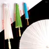 Party Decoration 1pc Diameter 20-60cm Handmade Colored Paper Umbrella Wedding Children Painting Kindergarten Hand DIY Crafts