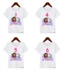 Kawaii Girls T -shirt schattig Gabbys Doll House Cartoon Print voor kinderen Verjaardagskleding 210 -jarige babytoppen9050083