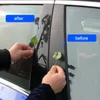 Für Ford Edge 2015-2021 TPU transparentes Schutz der Film Außenfenster BC Center Säule Ausstattung Streifen Autoaufkleber Autozubehör